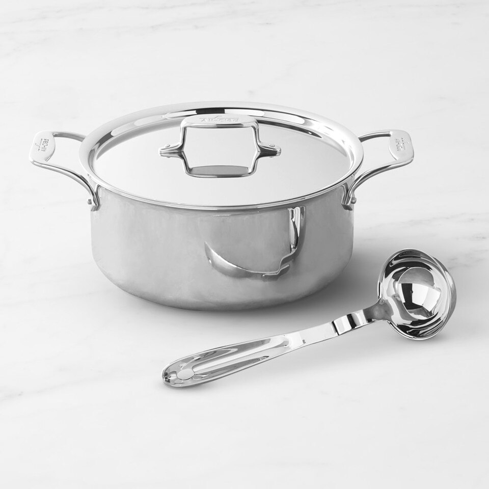 AllClad d5 Stainless Steel Ultimate Soup Pot with Ladle Williams